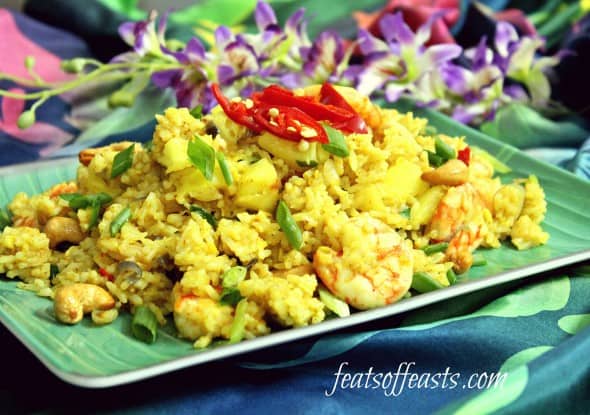 thai pineapple fried rice 