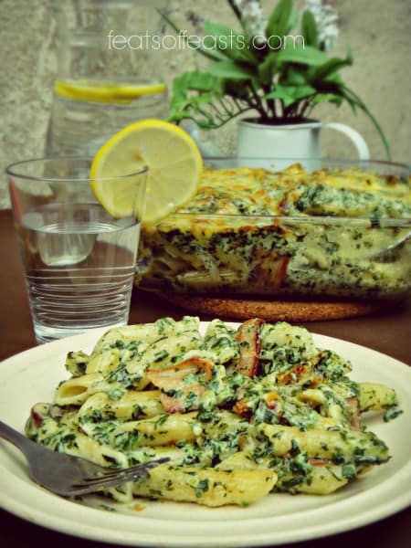 spinach bake 