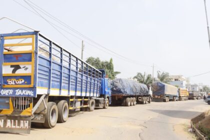 EFCC SEIZED TRUCKS