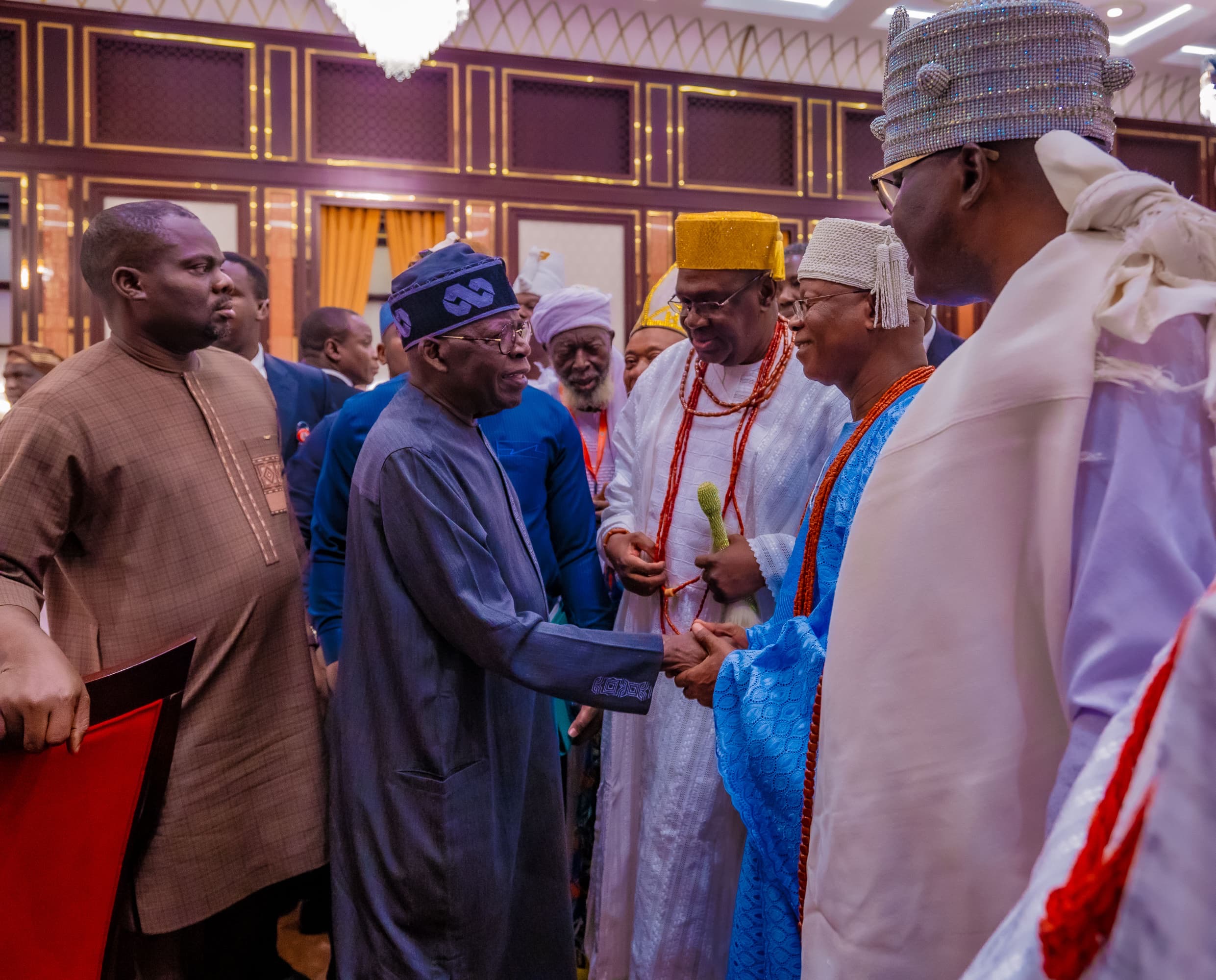 TINUBU WITH RELIGIOUS LEADERS