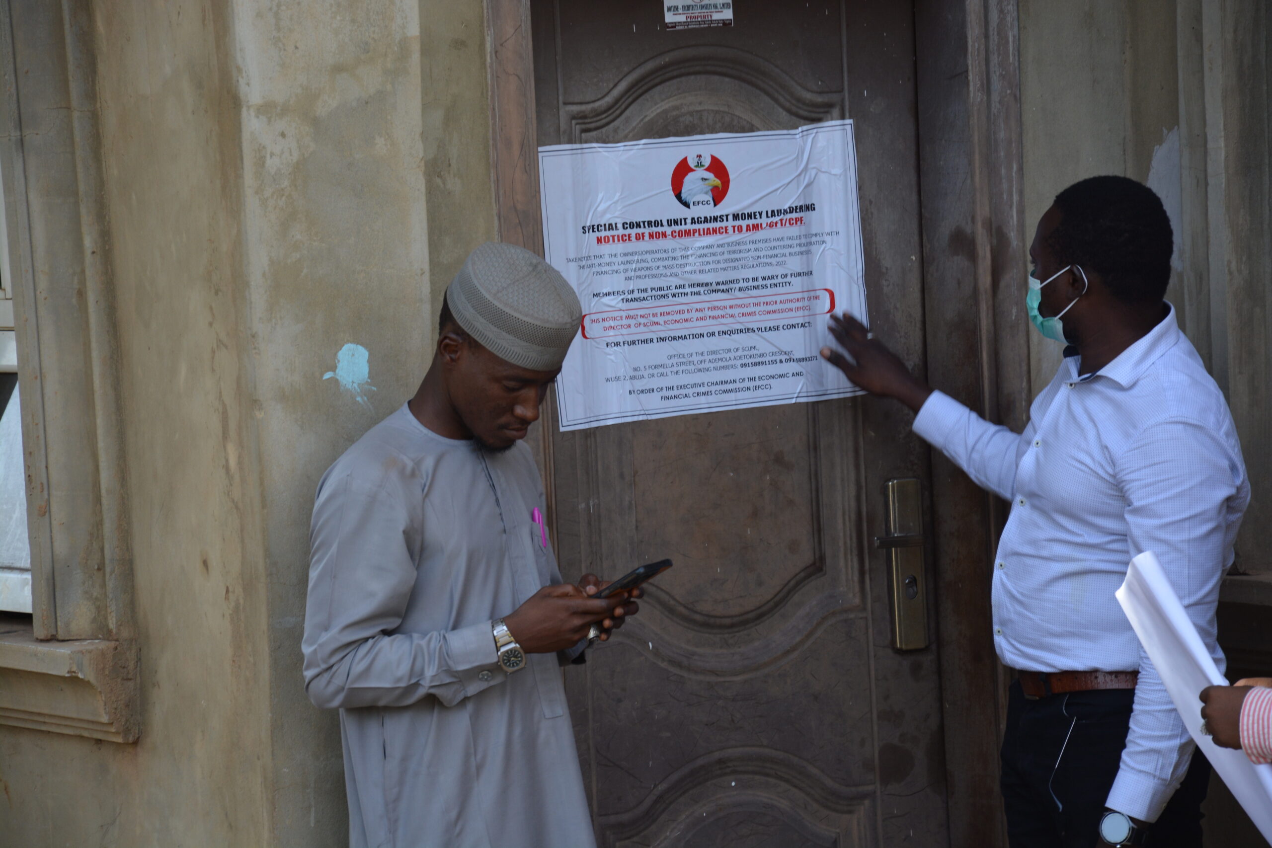 SCUML  Seals Two Companies In Sokoto