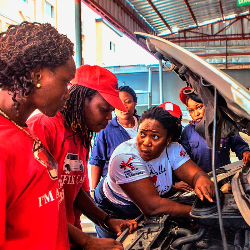 LADY MECHANIC