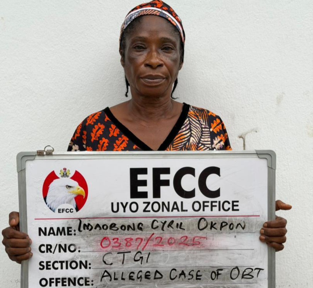 EFCC UYO WOMAN
