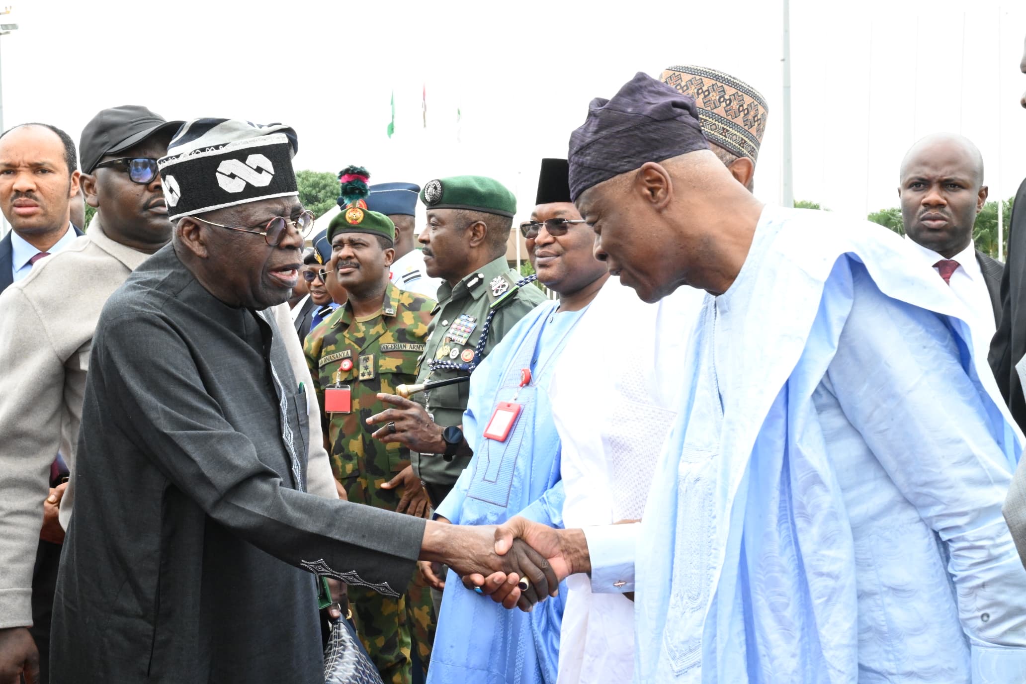 TINUBU DEPARTS