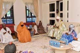 SANUSI WITH BUHARI FAMILY