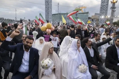 IRAN MASS WEDDING