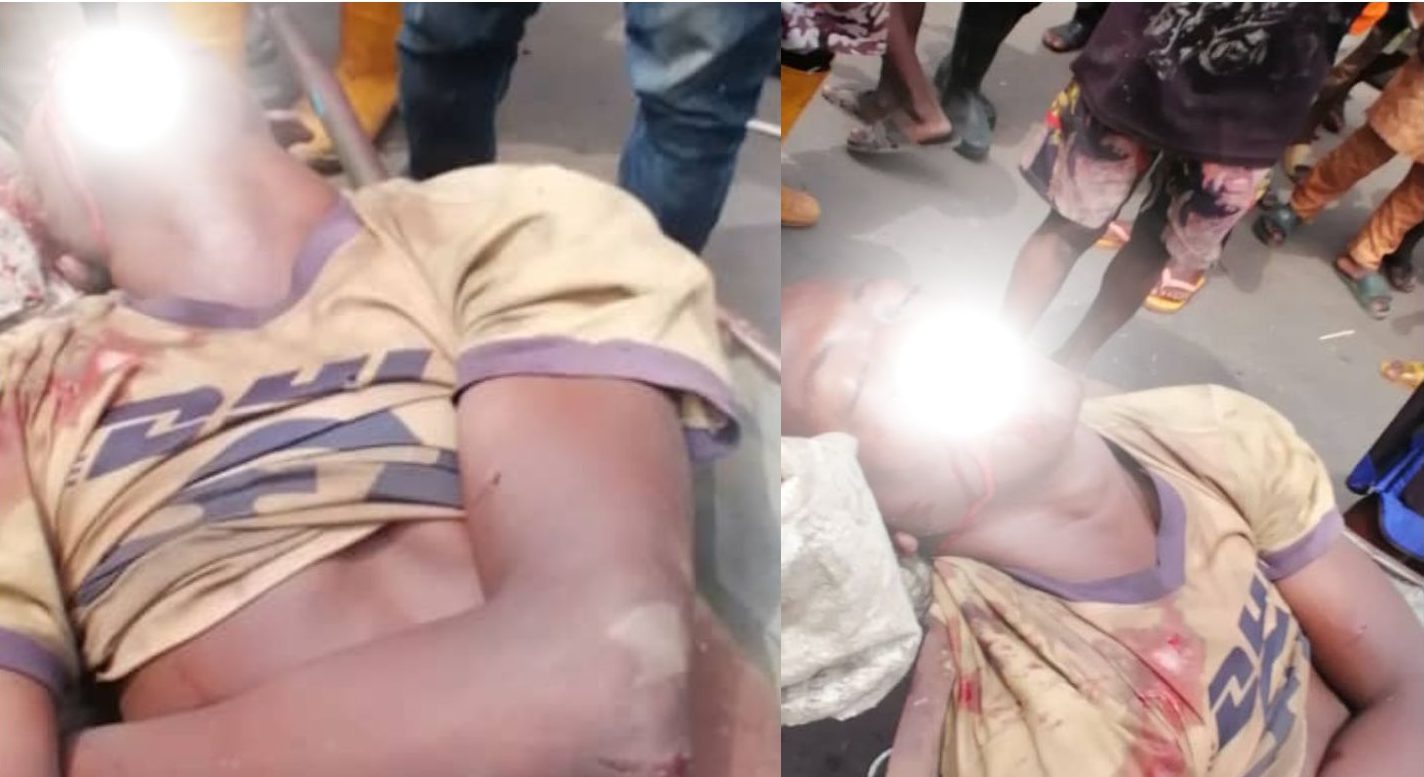 TRUCK ON MAN BY LASTMA