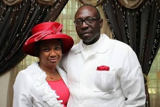 OSAGIE IZE-IYAMU AND WIFE
