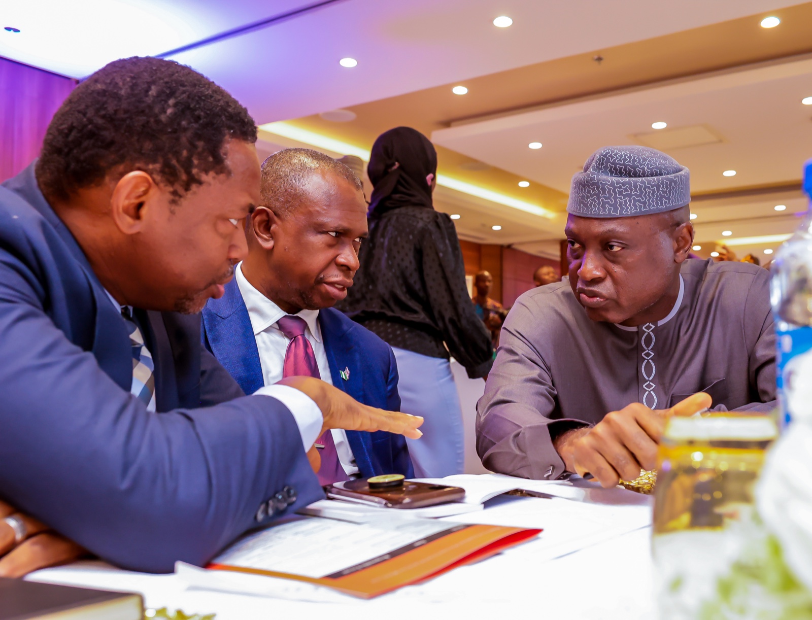 OYEBANJI WITH WORLD BANK CHIEFS