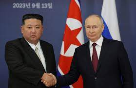 PUTIN AND NORTH KOREA LEADER