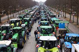 farmers protest