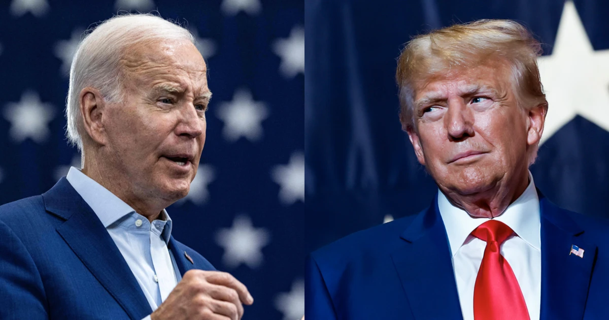 BIDEN AND TRUMP
