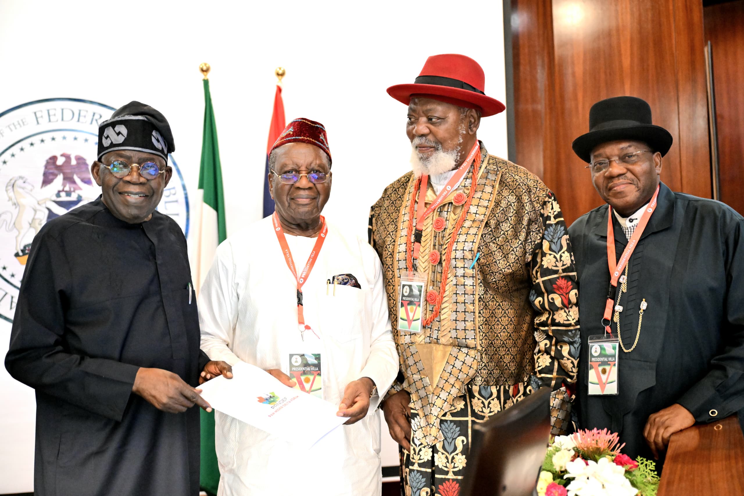 TINUBU WITH PANDEF LEADERS