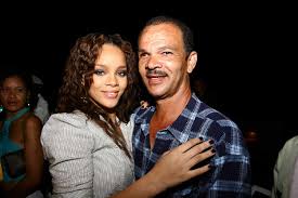 RIHANNA WITH DAD