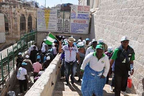 NIGERIAN PILGRIMS AT JERUSALEM