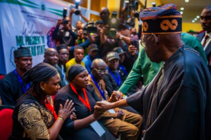 tinubu in jos