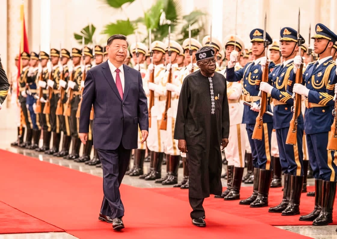 TINUBU WITH CHINA LEADER
