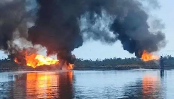 EXPLOSION IN RIVERS