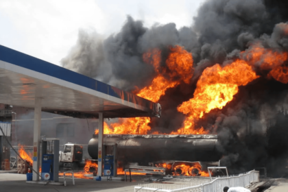 FILING STATION EXPLOSION