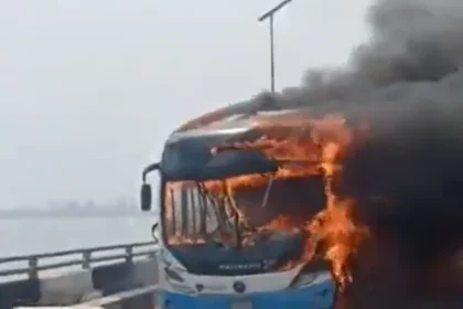 BUS FIRE