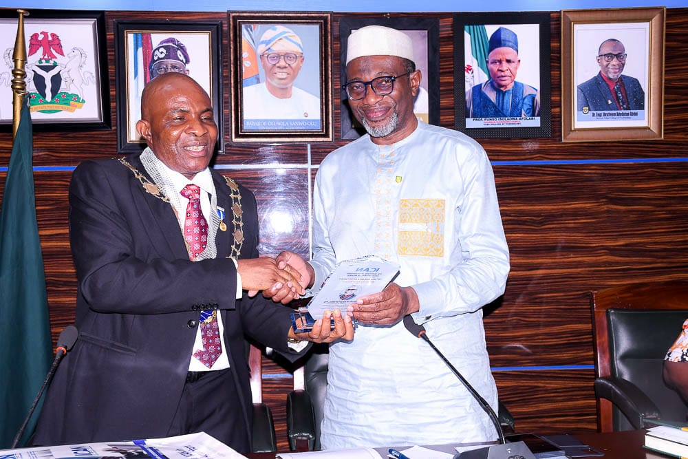 YABATECH WITH ICAN PRESIDENT