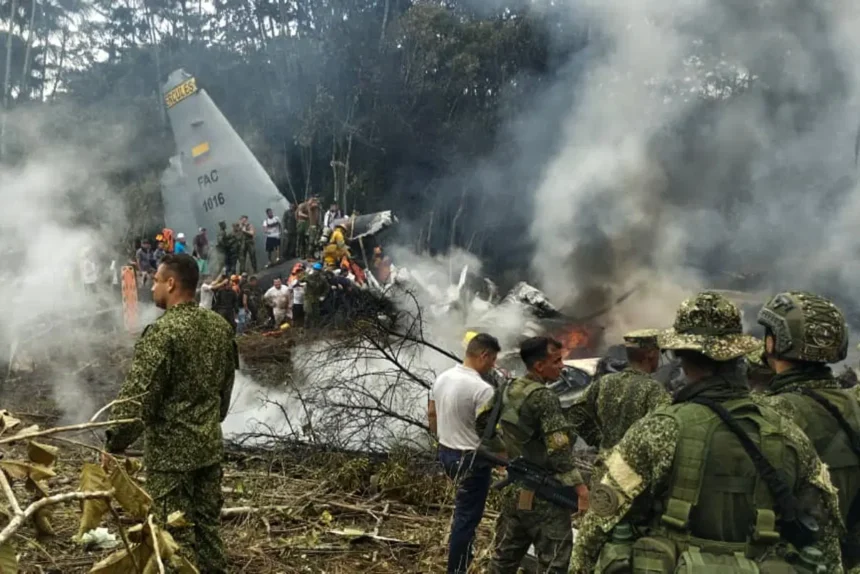 COLOMBIA PLANE CRASH