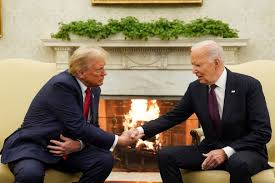 TRUMP AND BIDEN