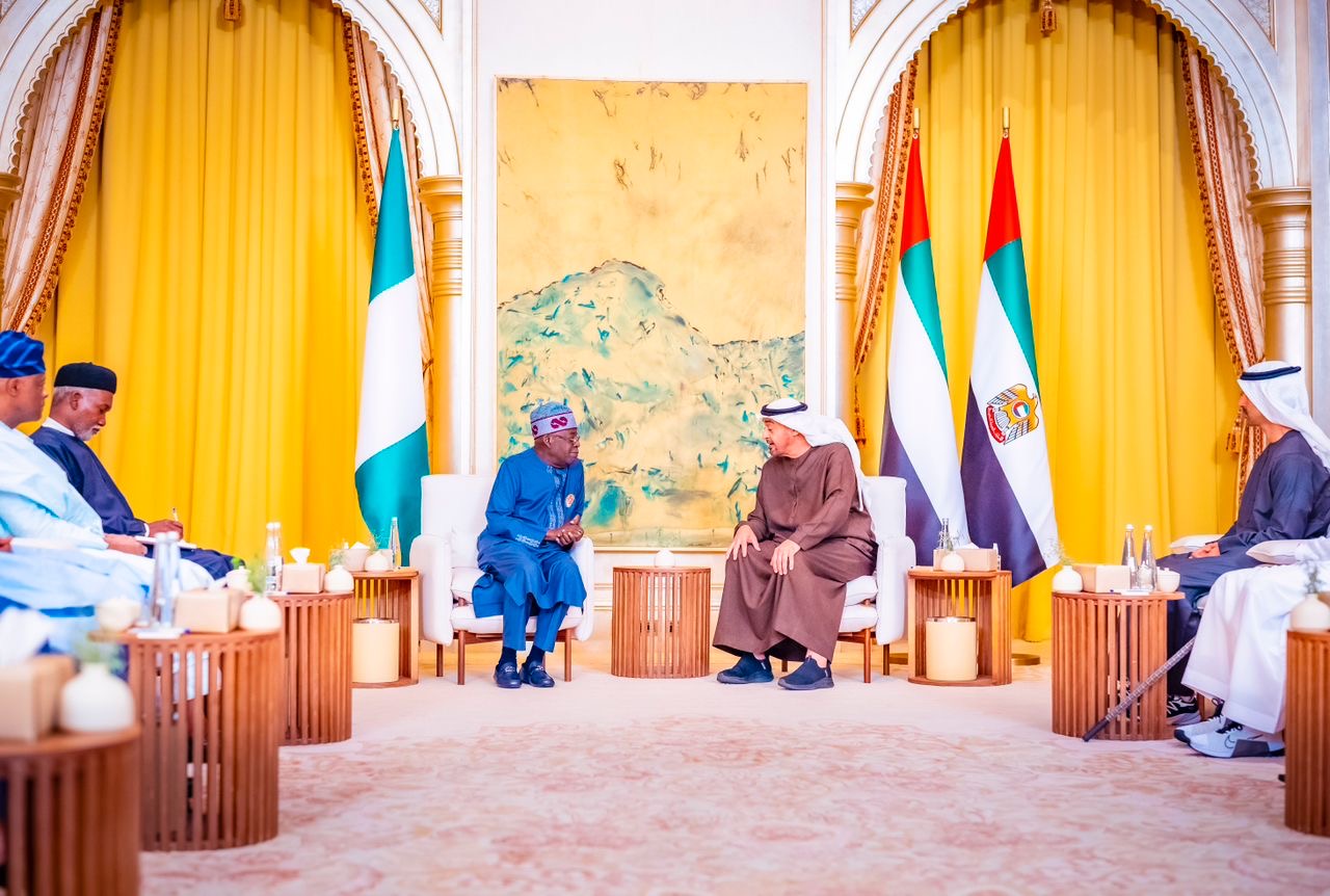UAE PRESIDENT WITH TINUBU