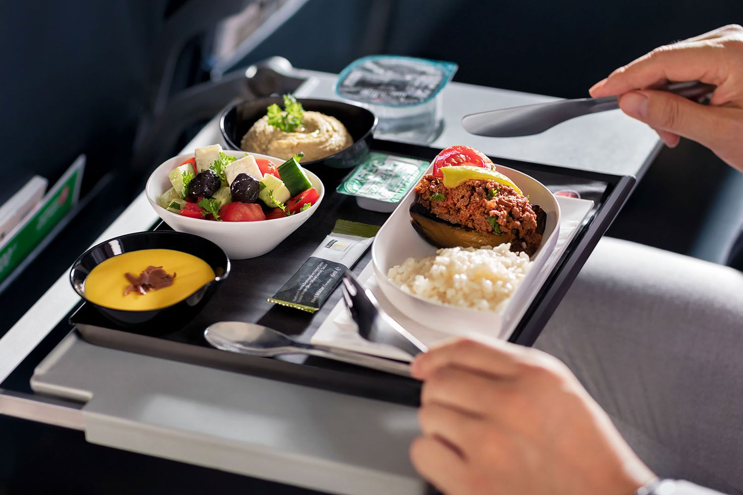 IN FLIGHT MEALS
