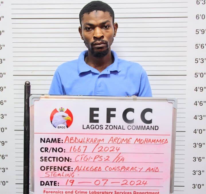 EFCC ARRAIGNS