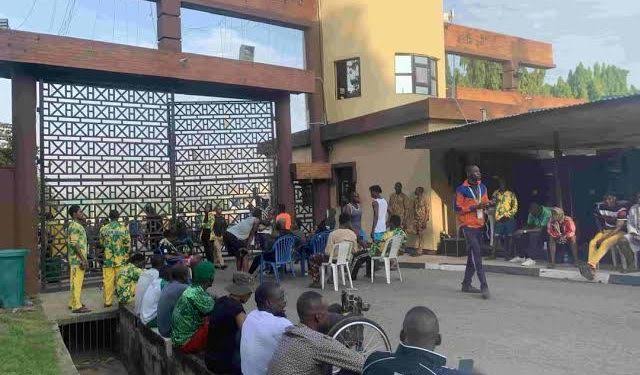 OGUN ATHLETES PROTEST