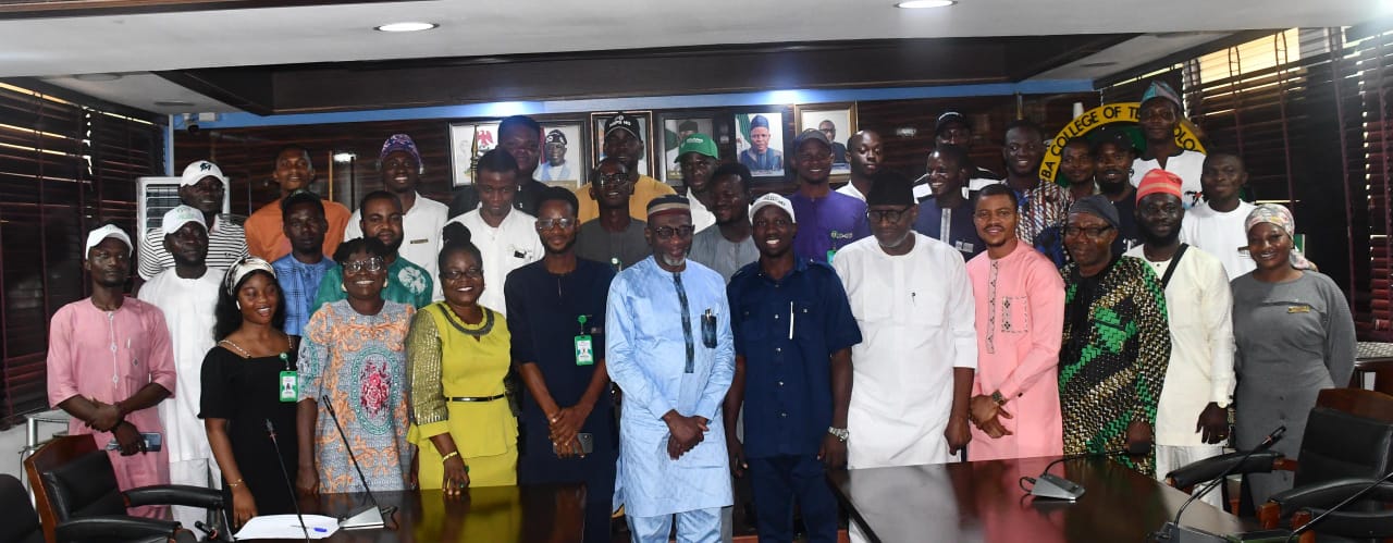 NAPS WITH YABATECH RECTOR