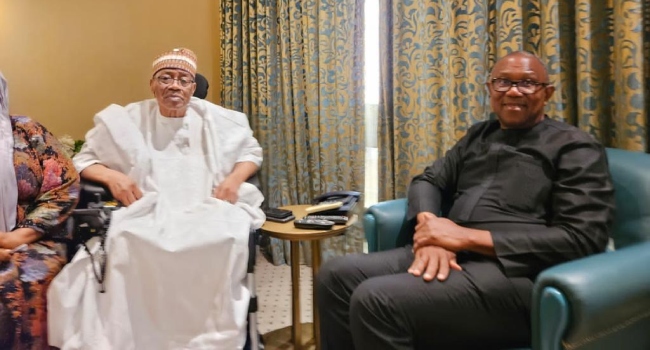 PETER OBI WITH IBB