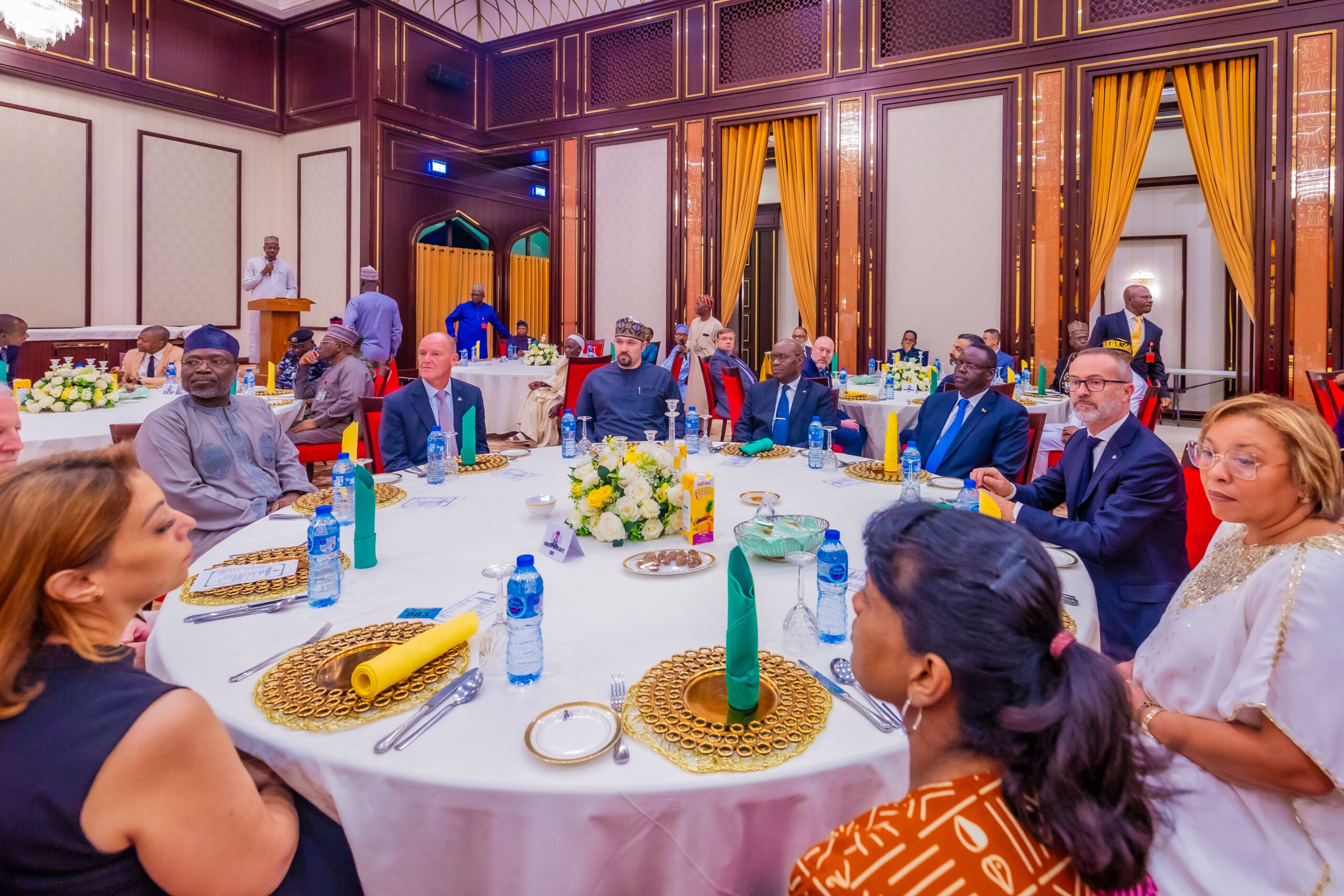 TINUBU WITH DIPLOMATS