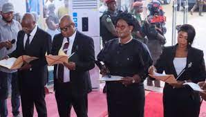ODODO SWEARS IN JUDGES