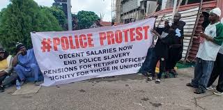 POLICE PROTEST